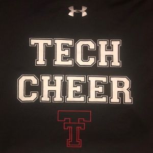 Black Under Armor “Tech Cheer” T-shirt